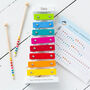 Personalised Kids Metal Keys Xylophone Toy, thumbnail 1 of 3