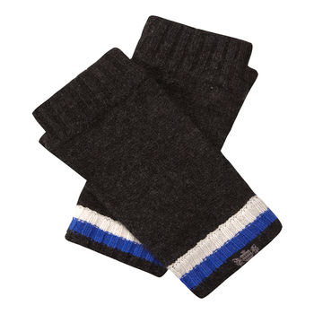 Cashmere Fingerless Gloves In Sporting Team Colours, 12 of 12