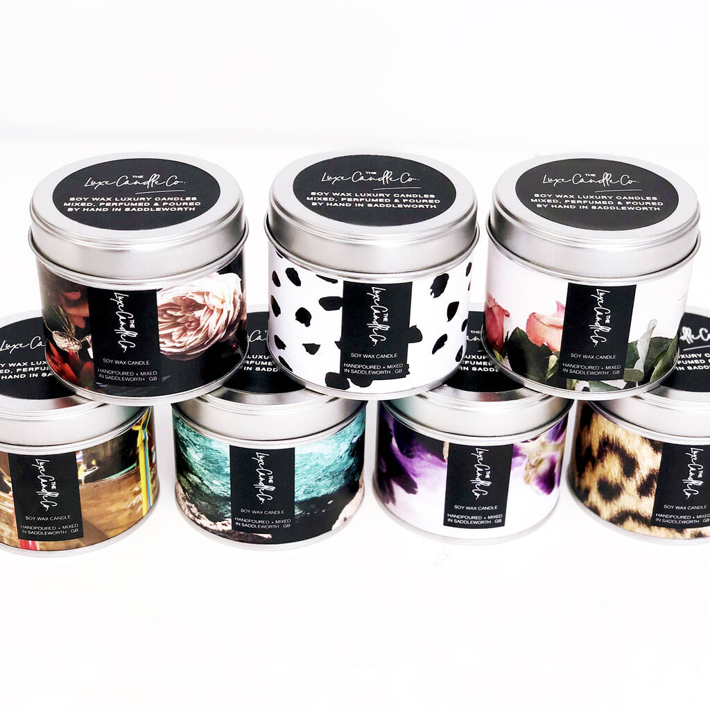 Lavender Calming Relaxation Scented Candle By The Luxe Candle Co