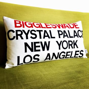 The Personalised Tourist Cushion, 5 of 12