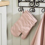 Blush Pink Cotton Kitchen Accessories, thumbnail 4 of 5