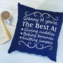 Personalised You're The Best Cushion Cover, thumbnail 1 of 4