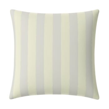 Hand Painted Sustainable Linen Cushion In Stripe Print, 10 of 12