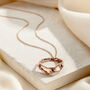 Mini Fluid Circle Pendant Necklace, thumbnail 11 of 12