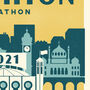 Personalised Brighton Marathon Print, Unframed, thumbnail 4 of 4