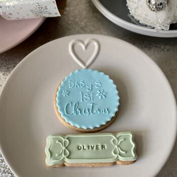Personalised Letterbox Baby's 1st Xmas Cookies, 4 of 12