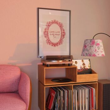 Long Live Girlhood Nursery Whimsical Print, 6 of 6