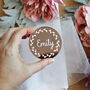 Rose Gold Mirrored Acrylic Table Setting Place Name, thumbnail 6 of 6