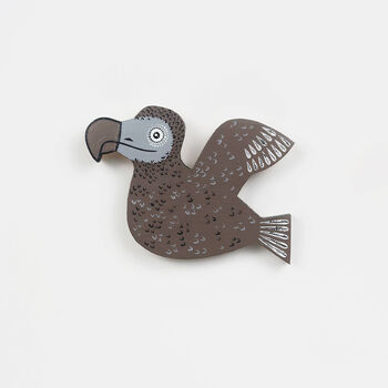 Hand Painted Flying Dodo Bird Wall Hanging, 7 of 7