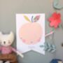 Liberty Peach Nursery Flag, thumbnail 3 of 5