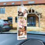 Personalised Photo Strip, Hanging Car Decoration, thumbnail 1 of 2