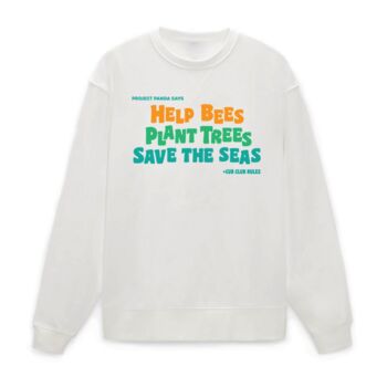Children's And Adults Help Bees Sweatshirt Or Tee, 2 of 3
