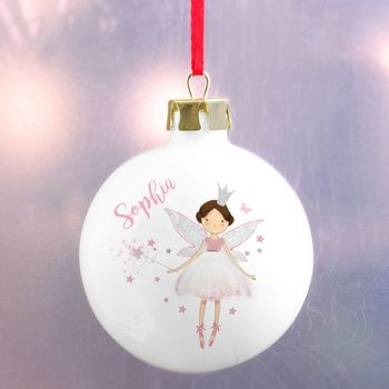 Personalised Fairy Bauble, 2 of 3