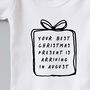 Personalised Occasion Baby Announcement Bodysuit, thumbnail 5 of 6