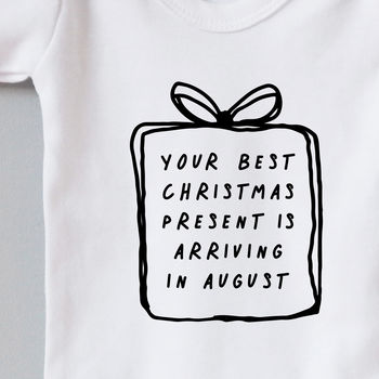 Personalised Occasion Baby Announcement Bodysuit, 5 of 6