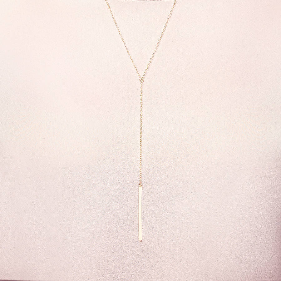 Long Lariat Necklace, Lariat Necklace, Long Necklace, Jewelry for Her,  Necklaces for Women, Necklace, Long Bar Drop Necklace - Etsy UK