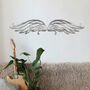 Graceful Metal Angel Wings Duo Divine Wall Decor, thumbnail 1 of 11