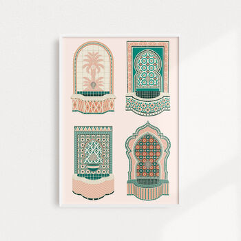 Moroccan Fountains Print, 2 of 3