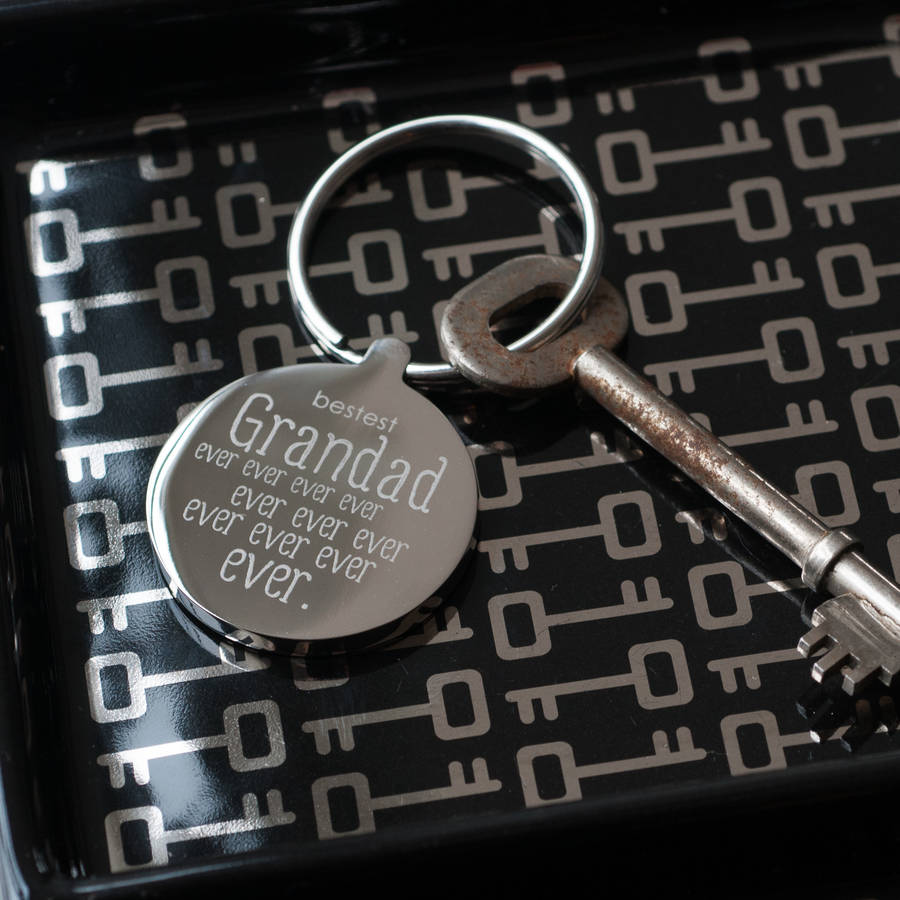 Image of Bestest Grandad Ever Keyring