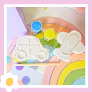 Paint Your Own Vehicles Craft Kit Party Bag Fillers Boys, 2 of 4