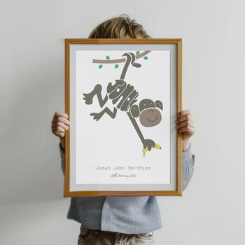 Personalised Monkey Picture, 2 of 2