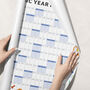 A1 Academic Wall Calendar 2025 2026, thumbnail 3 of 12