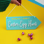 Personalised Easter Egg Hunt Sign, thumbnail 3 of 5