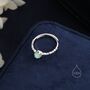 Opal Bead Gemstone Ring, thumbnail 3 of 10