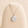 Personalised Sterling Silver Galaxy Star Photo Locket Necklace, thumbnail 3 of 10