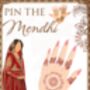 Pin The Mendhi Asian Event Game, thumbnail 9 of 9