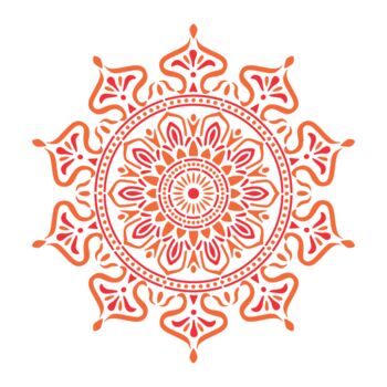 Zara Mandala Indian Motif X Large Stencil, 3 of 7