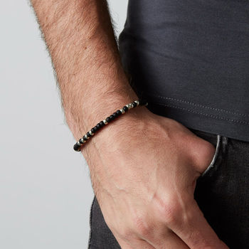 Personalised Men's Morse Code Bead Bracelet, 2 of 11