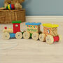 Personalised Circus Wooden Toy Train, thumbnail 3 of 7