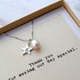 Personalised 'Bridesmaid Thank You' Necklace, thumbnail 1 of 4