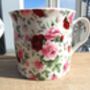 Set Of Six China Palace Mugs In Summertime Chintz Design, thumbnail 6 of 11