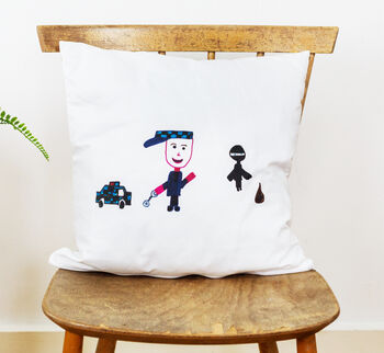 Personalised Childs Drawing Cushion, 8 of 9