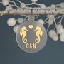 Personalised Seahorse Christmas Tree Bauble, thumbnail 1 of 8