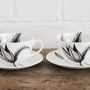 Fine China Stargazer Design Cappuccino Cup And Saucer, thumbnail 7 of 7