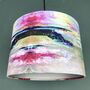 De Lux Artist Handmade Abstract Lampshade, thumbnail 4 of 4