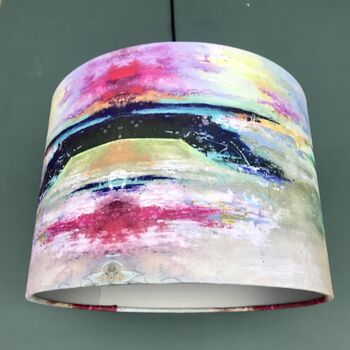 De Lux Artist Handmade Abstract Lampshade, 4 of 4