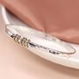 Sterling Silver Milestone Celebration Bangle, thumbnail 1 of 7