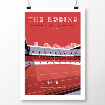 Hull Kr Grand Final Champions 2025 Poster, 2 of 6