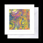 Set Of Four Hand Painted Greeting Cards 'Wave Two', thumbnail 3 of 6