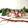 Set Of Six Wooden Toy Christmas Characters, thumbnail 6 of 6