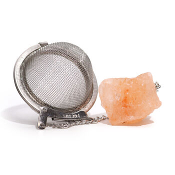 Raw Crystal Gemstone Tea Strainer Gift, 3 of 6