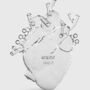 Seletti Glass Heart Vase, thumbnail 2 of 3