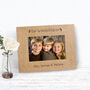 Personalised Our Grandchildren Wood Picture Frame, thumbnail 1 of 2