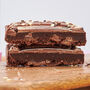 Thinking Of You Brownie Slab, thumbnail 4 of 5