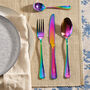 Personalised Four Piece Cutlery Gift Set For Him, thumbnail 6 of 12