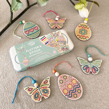 Flutter And Stitch Decoration Kit, 10 of 11